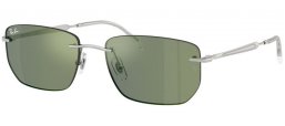Gafas de Sol - Ray-Ban® - Ray-Ban® RB3768 - 003/6R SILVER // GREEN MIRROR GREEN