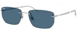 Gafas de Sol - Ray-Ban® - Ray-Ban® RB3768 - 003/80 SILVER // DARK BLUE
