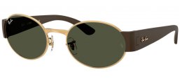 Gafas de Sol - Ray-Ban® - Ray-Ban® RB3770 - 001/31 GOLD // GREEN