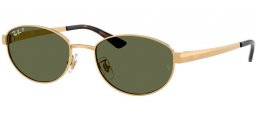 Gafas de Sol - Ray-Ban® - Ray-Ban® RB3774D - 001/9A  ARISTA GOLD // DARK GREEN POLARIZED