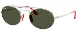 Gafas de Sol - Ray-Ban® - Ray-Ban® RB3775M - F00731  SILVER // GREEN