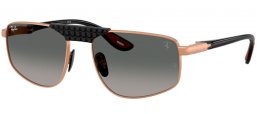 Gafas de Sol - Ray-Ban® - Ray-Ban® RB3776M - F12771  MATTE ROSE GOLD // GREY GRADIENT