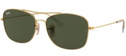 Lunettes de soleil - Ray-Ban® - Ray-Ban® RB3799 - 001/31 GOLD // GREEN
