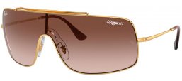 Lunettes de soleil - Ray-Ban® - Ray-Ban® RB3897 WINGS III - 001/13  GOLD // BROWN GRADIENT