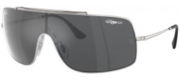 Lunettes de soleil - Ray-Ban® - Ray-Ban® RB3897 WINGS III - 003/6G  SILVER // GREY MIRROR SILVER