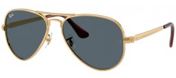 Gafas de Sol - Ray-Ban® - Ray-Ban® RB3925 AVIATOR MAX - 001/R5 ARISTA GOLD // BLUE