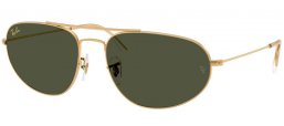 Gafas de Sol - Ray-Ban® - Ray-Ban® RB3945 - 919631  LEGEND GOLD // GREEN