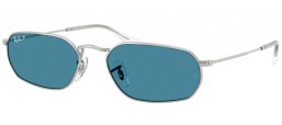 Gafas de Sol - Ray-Ban® - Ray-Ban® RB3947 - 003/S2 SILVER // BLUE POLARIZED