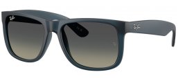 Gafas de Sol - Ray-Ban® - Ray-Ban® RB4165 JUSTIN - 681311  RUBBER BLUE // GREY GRADIENT