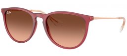 Gafas de Sol - Ray-Ban® - Ray-Ban® RB4171 ERIKA - 6815A5  RUBBER VIOLET // BROWN GRADIENT PINK