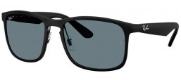 Gafas de Sol - Ray-Ban® - Ray-Ban® RB4264 - 601S80  MATTE BLACK // BLUE CHROMANCE POLARIZED
