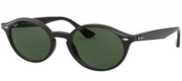 Sunglasses - Ray-Ban® - Ray-Ban® RB4315 - 601/71 BLACK // DARK GREEN