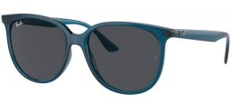 Gafas de Sol - Ray-Ban® - Ray-Ban® RB4378 - 669487  DARK BLUE OPAL // DARK GREY