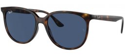 Gafas de Sol - Ray-Ban® - Ray-Ban® RB4378 - 710/80 HAVANA // DARK BLUE