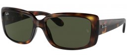 Sunglasses - Ray-Ban® - Ray-Ban® RB4389 - 710/31 HAVANA // GREEN