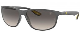 Sunglasses - Ray-Ban® - Ray-Ban® RB4394M - F60811 GREY // GREY GRADIENT