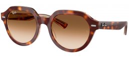 Lunettes de soleil - Ray-Ban® - Ray-Ban® RB4399 GINA - 141451  HAVANA // BROWN GRADIENT TRANSPARENT