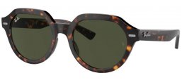 Gafas de Sol - Ray-Ban® - Ray-Ban® RB4399 GINA - 902/31 HAVANA // GREEN