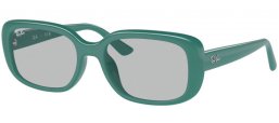 Gafas de Sol - Ray-Ban® - Ray-Ban® RB4421D - 676287  ALGAE GREEN // LIGHT GREEN