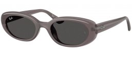 Gafas de Sol - Ray-Ban® - Ray-Ban® RB4441D - 677787  TRANSPARENT DARK GREY // DARK GREY
