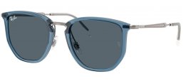 Gafas de Sol - Ray-Ban® - Ray-Ban® RB4451 - 6803R5  TRANSPARENT BLUE // BLUE