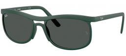 Lunettes de soleil - Ray-Ban® - Ray-Ban® RB4452 - 601687  SAND GREEN // DARK GREY