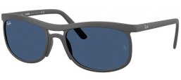 Sunglasses - Ray-Ban® - Ray-Ban® RB4452 - 601780  SAND GREY // DARK BLUE