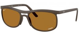 Gafas de Sol - Ray-Ban® - Ray-Ban® RB4452CH - 612473 SAND BROWN // BROWN CHROMANCE POLARIZED