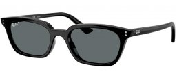 Gafas de Sol - Ray-Ban® - Ray-Ban® RB4456 ZAYA - 667781  BLACK // DARK GREY POLARIZED