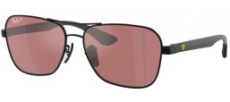 Gafas de Sol - Ray-Ban® - Ray-Ban® RB8336M - F117H2  BLACK // PURPLE MIRROR SILVER POLARIZED