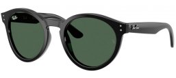 Gafas de Sol - Ray-Ban® - Ray-Ban® RBR0505S 2180 REVERSE - 6677VR  BLACK // DARK GREEN