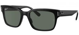 Gafas de Sol - Ray-Ban® - Ray-Ban® RB2190 JEFFREY - 901/58 BLACK // G-15 GREEN POLARIZED