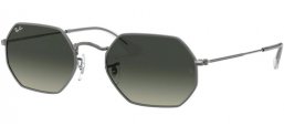 Gafas de Sol - Ray-Ban® - Ray-Ban® RB3556N OCTAGONAL - 004/71 GUNMETAL // DARK GREY GRADIENT