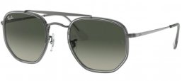 Sunglasses - Ray-Ban® - Ray-Ban® RB3648M MARSHAL II - 004/71 GUNMETAL // DARK GREY GRADIENT