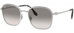 Sunglasses - Ray-Ban® - Ray-Ban® RB3720 - 003/32  SILVER // GRADIENT GREY