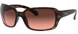 Lunettes de soleil - Ray-Ban® - Ray-Ban® RB4068 - 642/A5 HAVANA // PINK GRADIENT BROWN