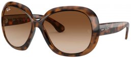 Sunglasses - Ray-Ban® - Ray-Ban® RB4098 JACKIE OHH II - 642/13 HAVANA // BROWN GRADIENT DARK BROWN