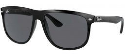 Sunglasses - Ray-Ban® - Ray-Ban® RB4147 BOYFRIEND - 601/87 BLACK // DARK GREY
