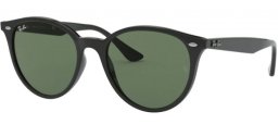 Sunglasses - Ray-Ban® - Ray-Ban® RB4305 - 601/71 BLACK // GREEN
