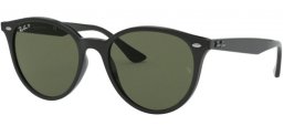 Sunglasses - Ray-Ban® - Ray-Ban® RB4305 - 601/9A BLACK // GREEN POLARIZED