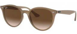 Sunglasses - Ray-Ban® - Ray-Ban® RB4305 - 616613 OPAL BEIGE // DARK BROWN GRADIENT