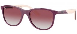 Gafas Junior - Ray-Ban® Junior Collection - RJ9077S - 71348G  PURPLE ON BEIGE // VIOLET GRADIENT