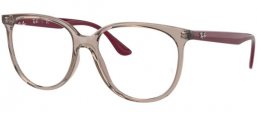 Monturas - Ray-Ban® - RX4378V - 8083 TRANSPARENT GREY