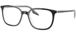 Lunettes de vue - Ray-Ban® - RX5406 - 2034 BLACK ON TRANSPARENT