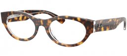 Monturas - Ray-Ban® - RX5447 - 5082  HAVANA ON TRANSPARENT
