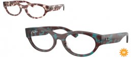 Monturas - Ray-Ban® - RX5447 - 8458  PHOTOCROMIC HAVANA BLUE