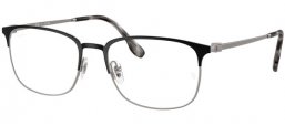 Monturas - Ray-Ban® - RX6494 - 3187  MATTE BLACK ON MATTE GUNMETAL