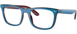 Monturas - Ray-Ban® - RX7209 - 8213 AZURE GREY BURGUNDY