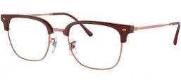 Lunettes de vue - Ray-Ban® - RX7216 NEW CLUBMASTER - 8209 BURGUNDY