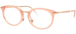 Monturas - Ray-Ban® - RX7255 - 8124 TRANSPARENT BEIGE